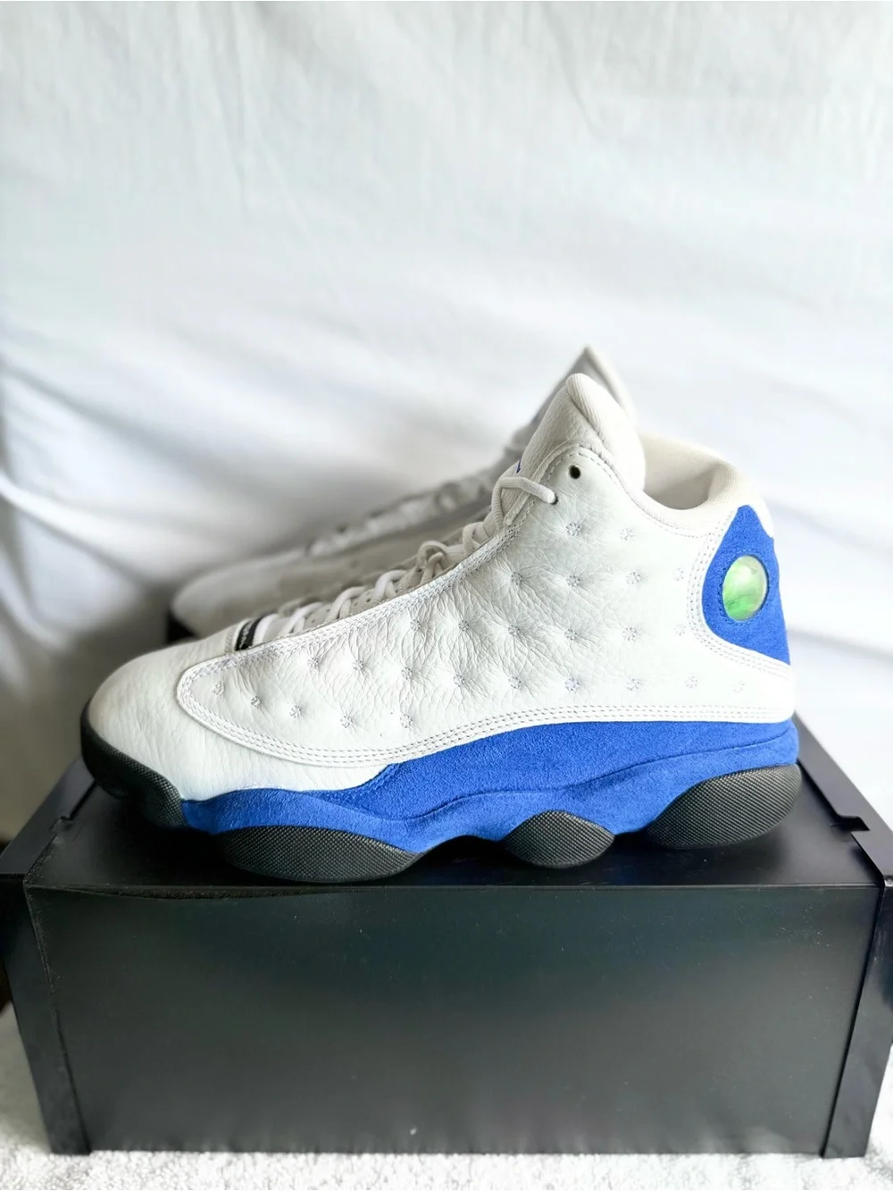 AUTHENTIC Jordan 13 Retro Hyper Royal size 9 414571-117 2018 PRE-OWNED
